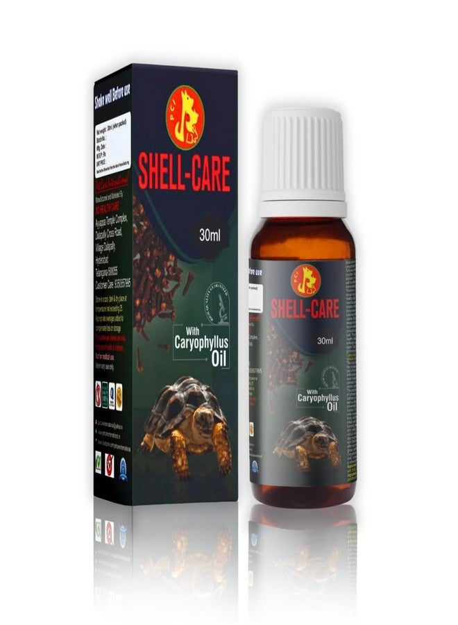 Sage Square Pet Care International Shell Care | Nourishes & Protect Turtle & Tortoise Shell | Enhances Strength, Gloss & Hydration | Prevents Cracks, Dryness & Deformities | Shell Care Solution (30ml) - Image 1